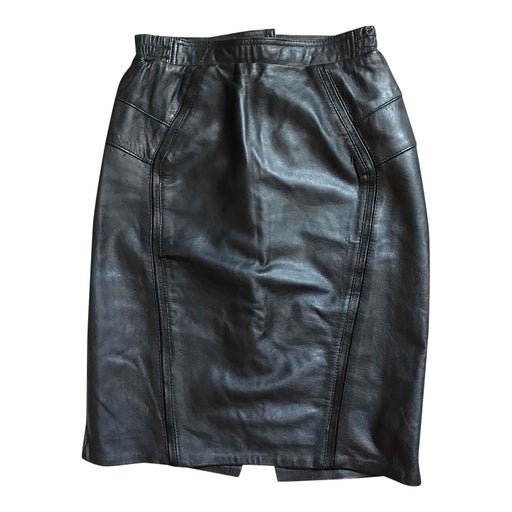 Jupe en cuir