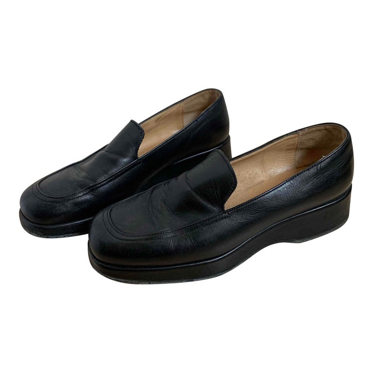 Mocassins en cuir