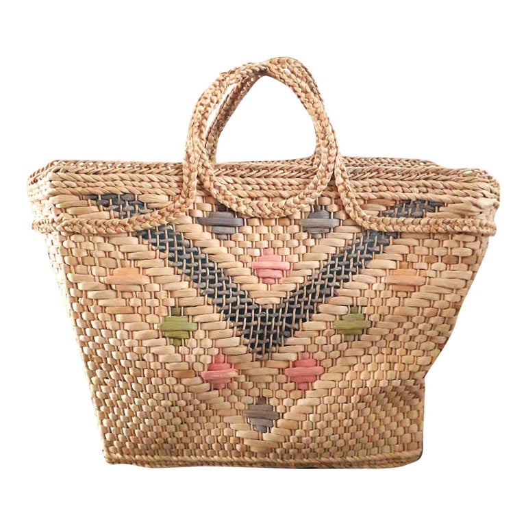 Panier en paille