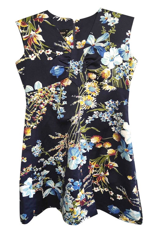 floral dress creation Jean Biolay, mad