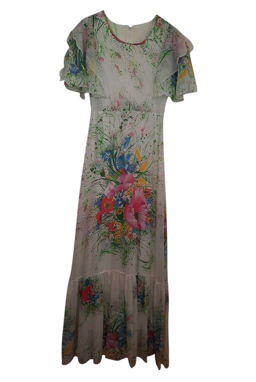 Pretty floral wedding dress ??