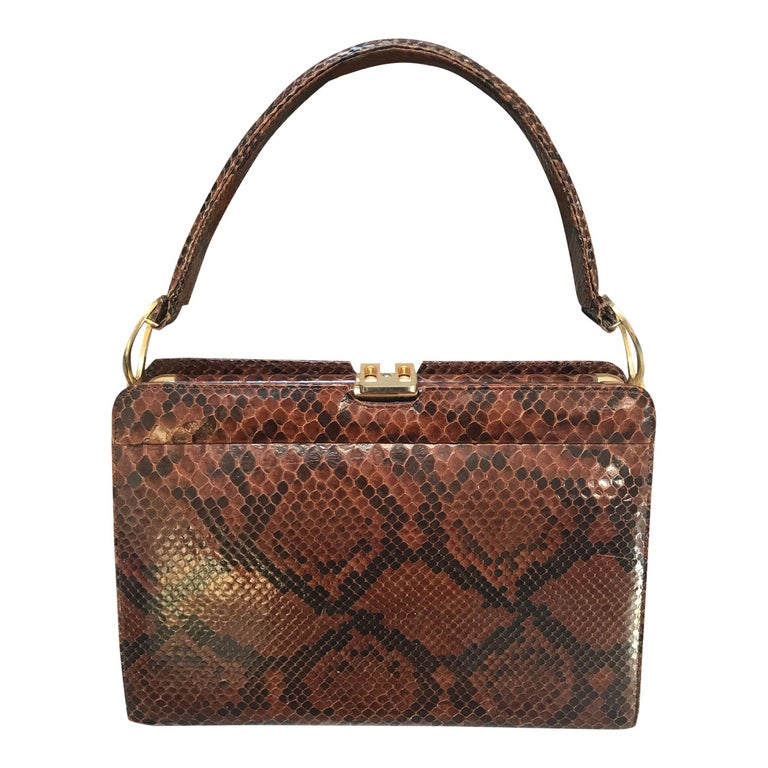 Sac en cuir exotique