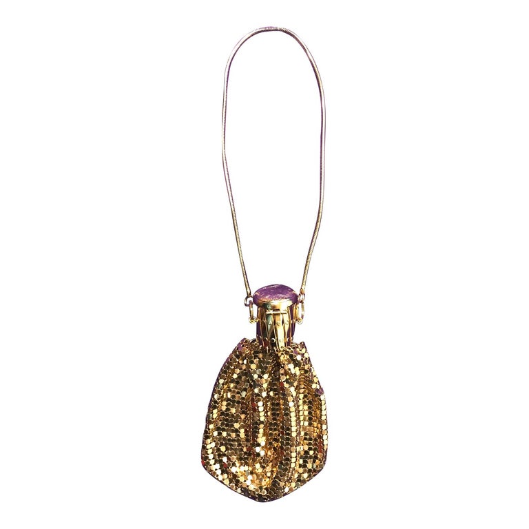 Sac seau doré