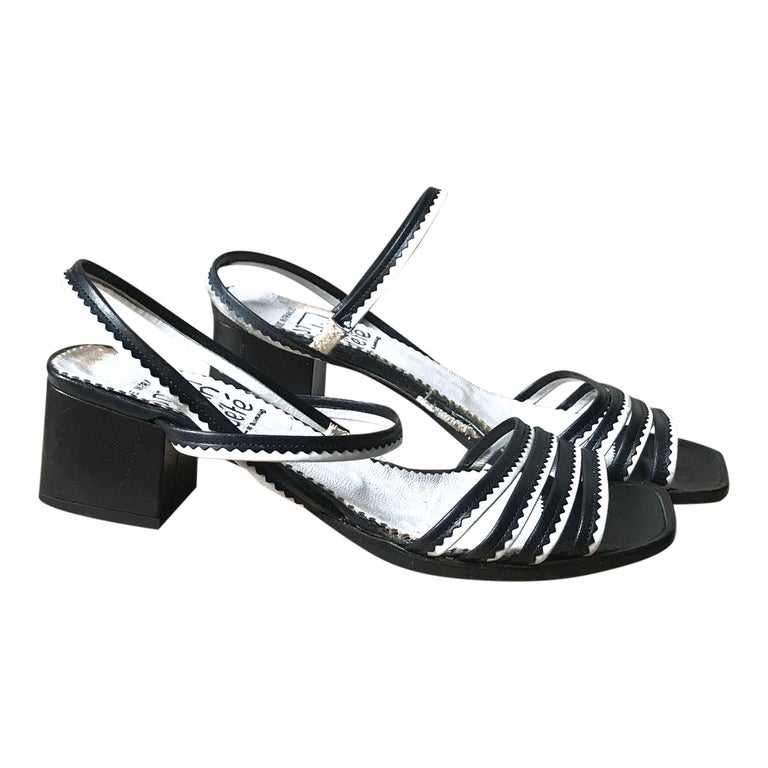 Sandales en cuir