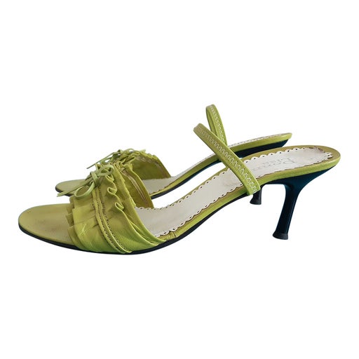 Sandales en cuir