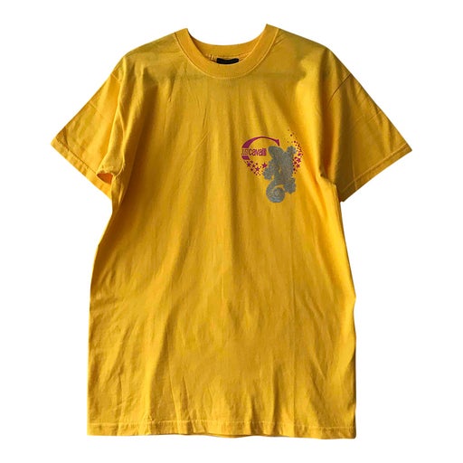 Tee-shirt oversize Just Cavalli jaune av