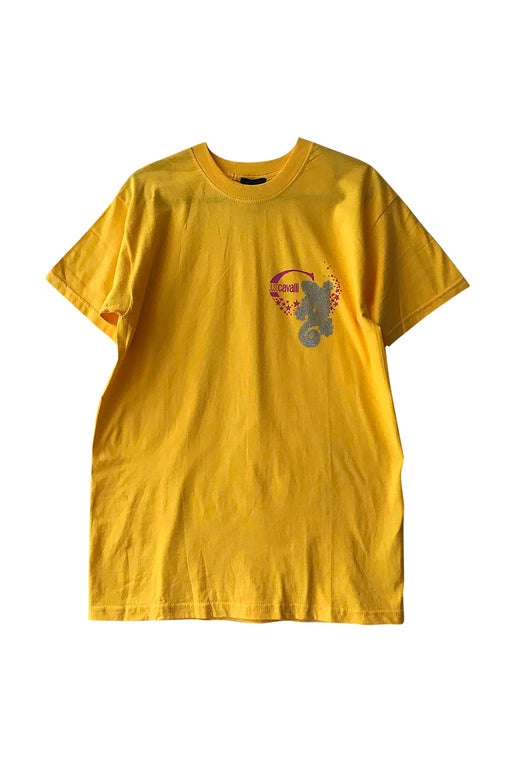 Tee-shirt oversize Just Cavalli jaune av