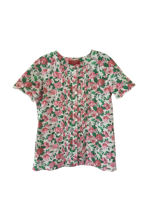 Floral shirt, size 38 in perfect