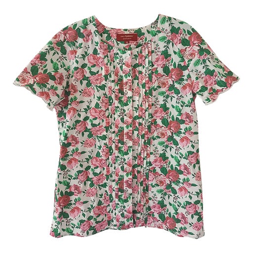 Floral shirt, size 38 in perfect