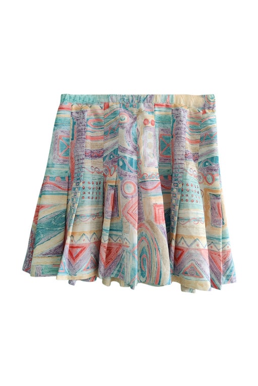Pastel pleated mini skirt
