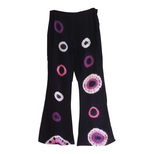 Pantalon flare tie and dye