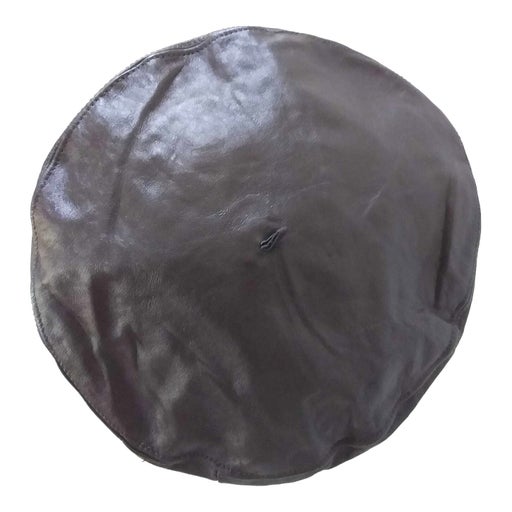 Leather beret