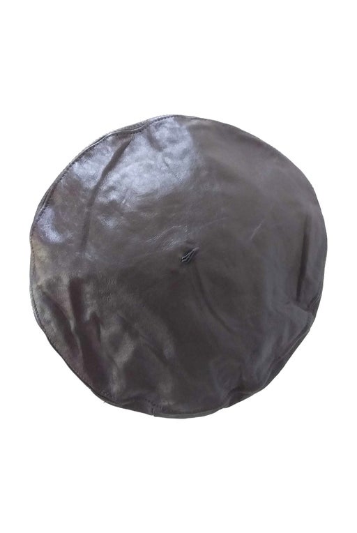 Leather beret
