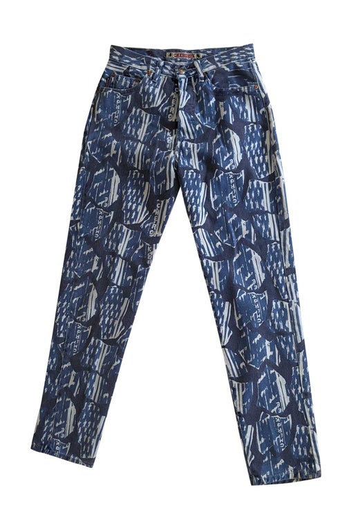 Patterned jeans
