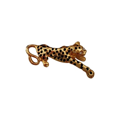Leopard brooch