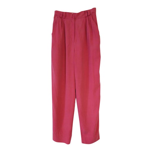 Silk pants