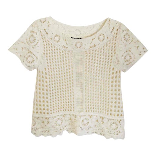Crochet crop top
