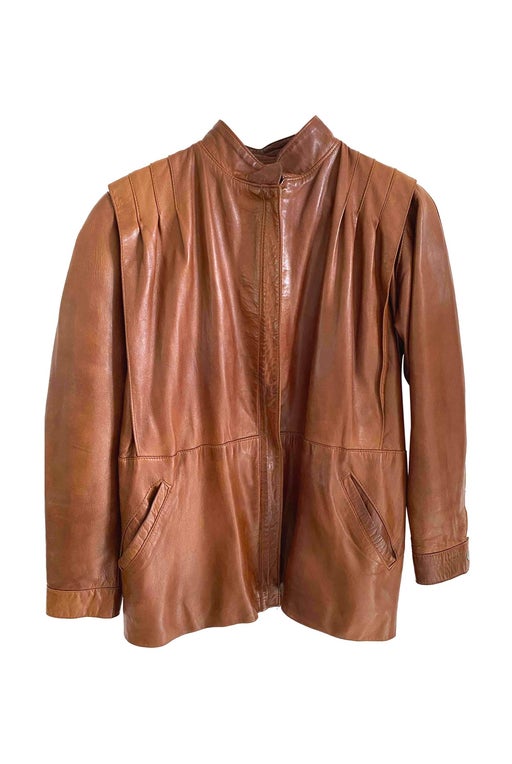 Genuine leather jacket, vintage from
