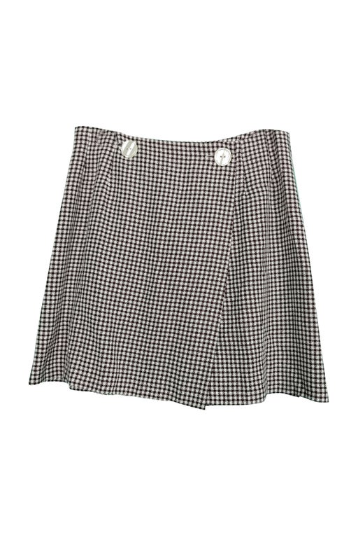 Gingham mini skirt