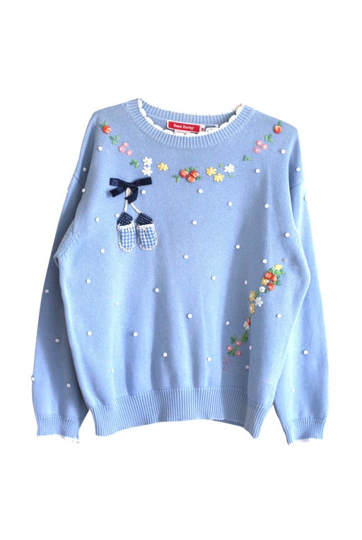 Embroidered sweater