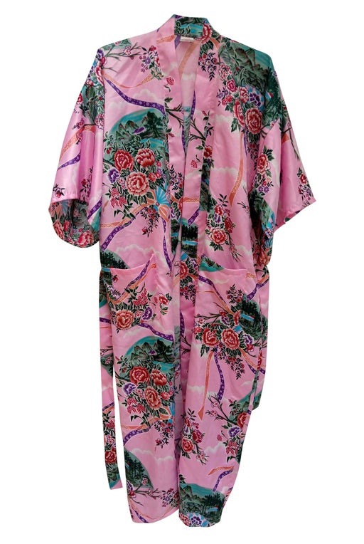 Kimono à fleurs