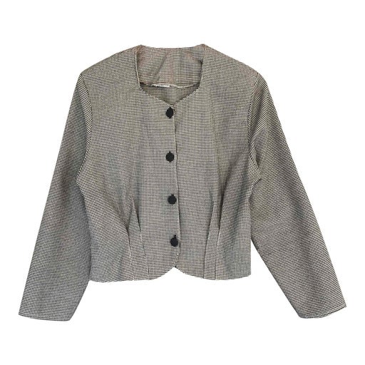 Veste pied-de-poule