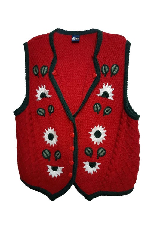 Embroidered vest