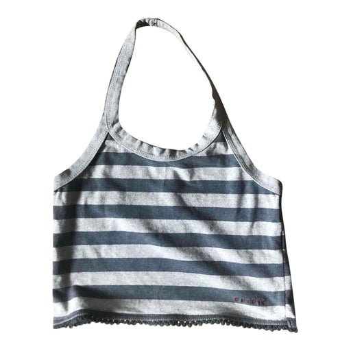 Striped open back