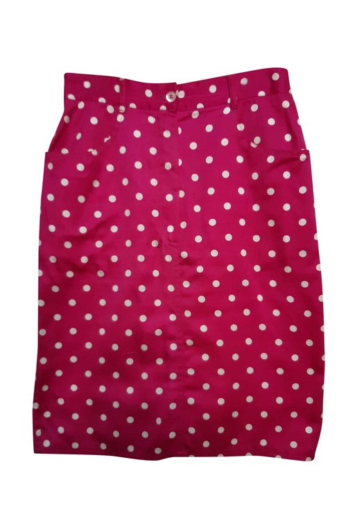 polka dot skirt