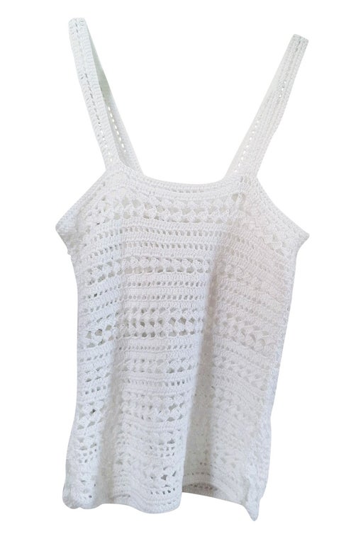 White crochet camisole Handmade so u