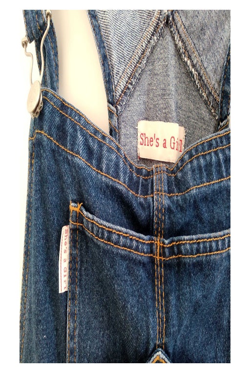 she's a girl short overalls size 40