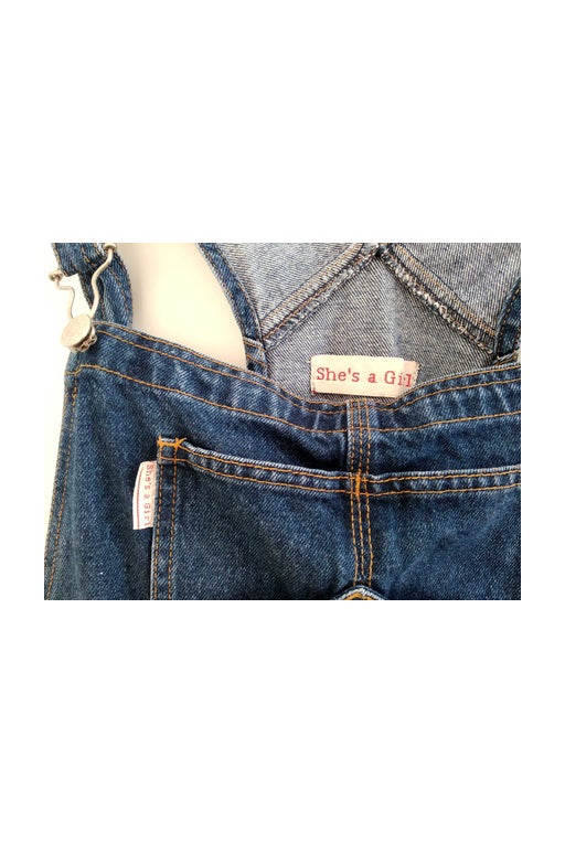 she's a girl short overalls size 40