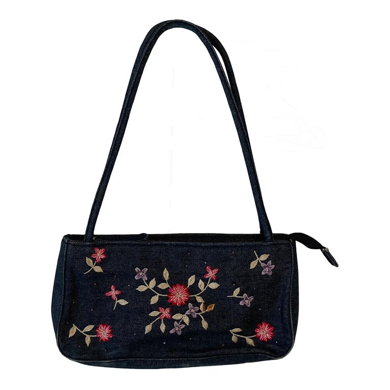 Sac baguette brodé