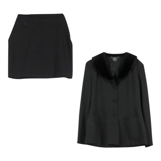 Black skirt suit