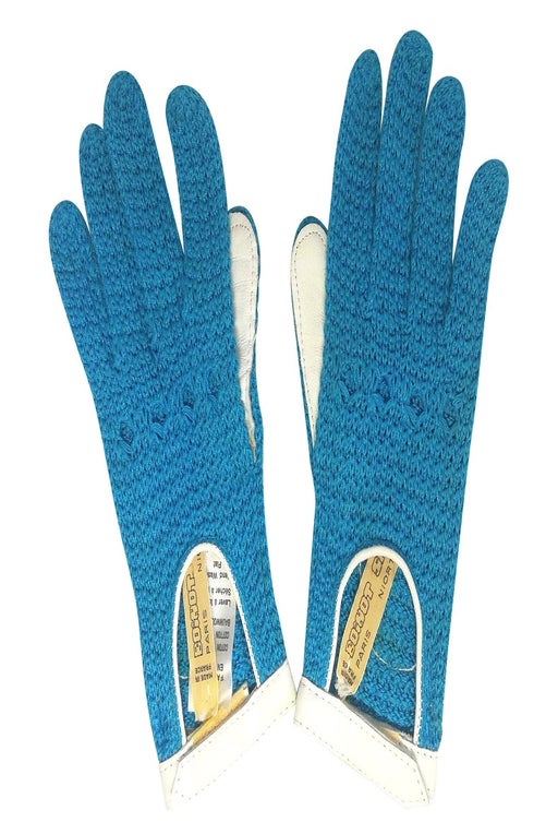 Bi-material gloves