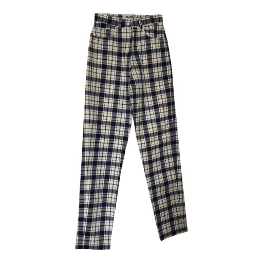 Checkered trousers
