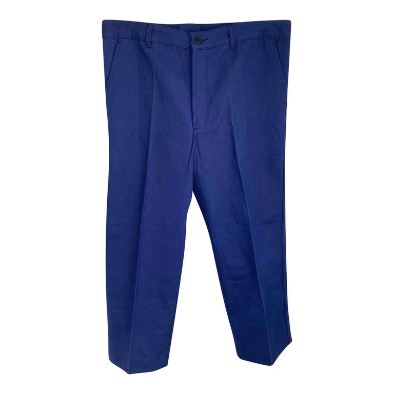 Pantalon bleu de travail femme hot sale