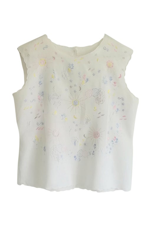 Embroidered top