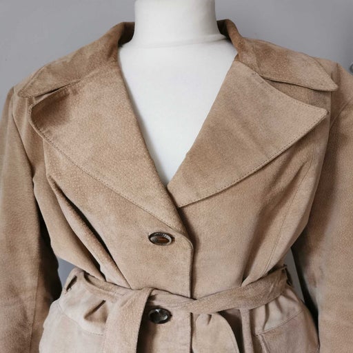 Trench en daim