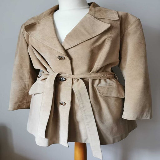 Trench en daim