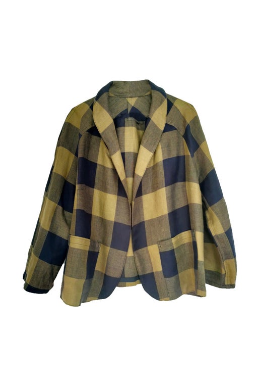 Checked jacket