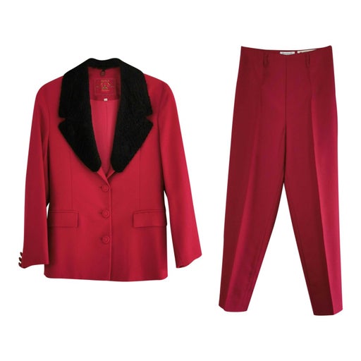 Tailleur pantalon en laine