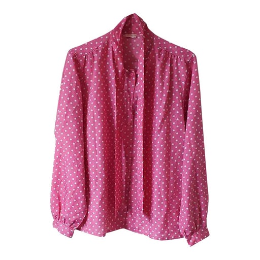 Polka dot blouse