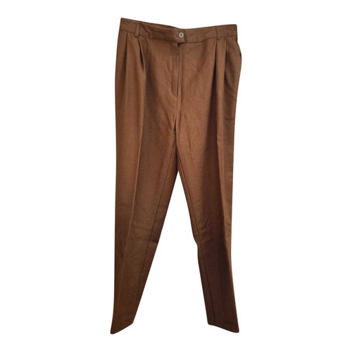 Wool pants