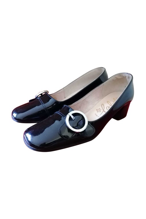60's patent shoes