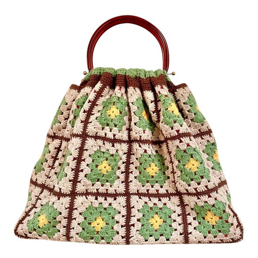 Large crochet bag