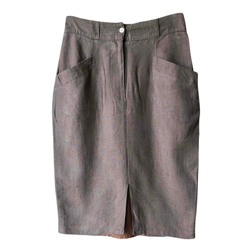 Linen skirt
