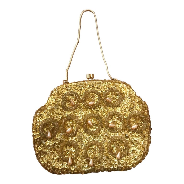 Mini sac en sequins