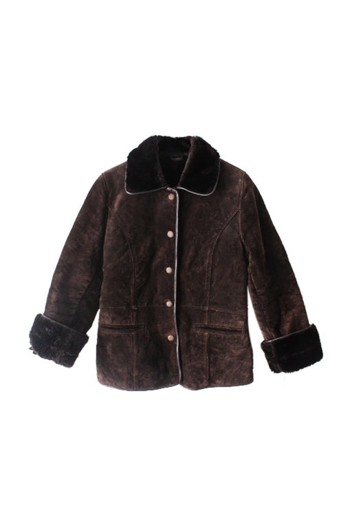 Sheepskin coat