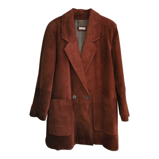 Suede coat